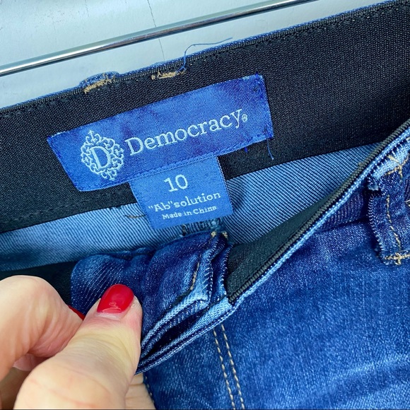 Democracy Ab Technology jeans size 10 - Picture 3 of 14